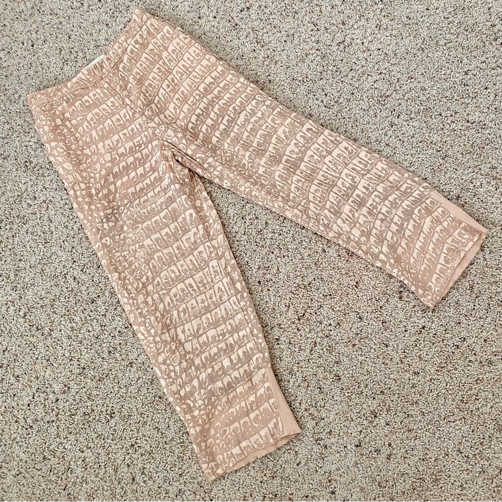 Stella McCartney Beige Flowy Pants